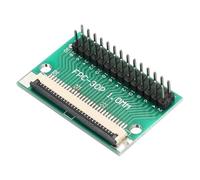 QUARKZMAN FFC FPC Connector Board 28 Pin 1mm Socket to 2.54mm Double Row Straight Needles Flip-down Adapter, PCB Converter Board for LCD TV Digital Camera Laptop