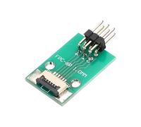 QUARKZMAN FFC FPC Connector Board 5 Pin 1mm Socket To 2.54mm Double Row Of Bent Pins Flip-Down Adapter, PCB Converter Board For LCD TV Digital Camera Laptop