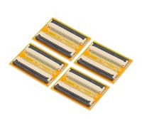 QUARKZMAN FFC FPC Estensione Scheda PCB Estendere ZIP HDD Connettore 20 Pin 1mm Passo Singolo Lato per LCD 3D Stampante Videocamera DVD TV Laptop 4pz