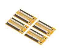 QUARKZMAN FFC FPC Estensione Scheda PCB Estendere ZIP HDD Connettore 24 Pin 1mm Passo Singolo Lato per LCD 3D Stampante Videocamera DVD TV Laptop 4pz