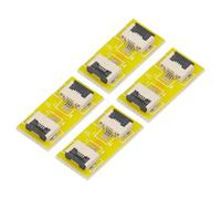 QUARKZMAN FFC FPC Estensione Scheda PCB Estendere ZIP HDD Connettore 4 Pin 0.5mm Passo Singolo Lato per LCD 3D Stampante Videocamera DVD TV Laptop 4pz
