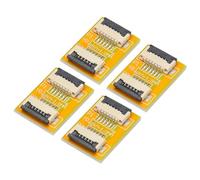 QUARKZMAN FFC FPC Estensione Scheda PCB Estendere ZIP HDD Connettore 5 Pin 1mm Passo Singolo Lato per LCD 3D Stampante Videocamera DVD TV Laptop 4pz