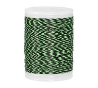 QUARKZMAN Filo per Servire La Corda dell'Arco Ricurvo 120 Iarde / 110 m Nylon per Corda Arco Ricurvo Composto Legatura Punto di Mira Punto di Incocco (Verde Chiaro/Nero)