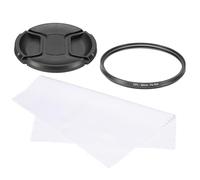 QUARKZMAN Filtro Polarizzatore Circolare 82mm, Filtro Polarizzatore a Doppio Strato con Multi-Rivestimento con Cappuccio per Obiettivo e Panno per Pulizia per Obiettivo Fotografico