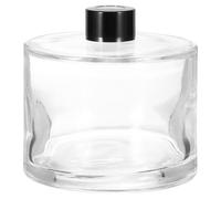 QUARKZMAN Flacone Diffusore in Vetro Vuoto da 500ml/17Oz 4.1" X 4.1" Accessori di Ricarica per Fragranze Vaso di Aromaterapia Contenitore Fai da Te Casa Bagno Trasparente
