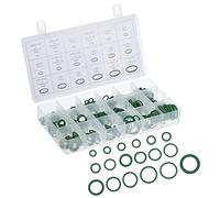 QUARKZMAN Fluoro Gomma O-Rings Assortimento Kit x 270pz Tondo Guarnizione Rondella per Rubinetto Impianto idraulico Riparazione Sigillatura Connessione [Verde]