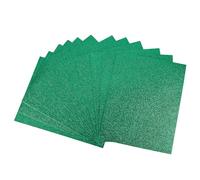 QUARKZMAN Fogli Di Schiuma EVA Lucidi Verde Scuro 30x20cm Spessore 2mm Per Artigianato Fai Da Te 12 Pezzi
