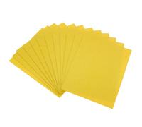 QUARKZMAN Fogli EVA Gialli Lucidi 30x20cm Spessore 1.8mm Per Artigianato Fai Da Te 12 Pezzi