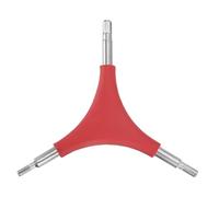 QUARKZMAN forma Y 3 Modo Bici Esagonale Chiave 4/5/6mm Tipo Y Interno Kit Tutto in uno Multi Portatile Bici Coppia Chiave per Ciclismo Riparazione Hardware Strumenti Rosso