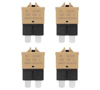 QUARKZMAN Fusibile Manuale Riavviabile, 32V DC 5A E39 Profilo Basso ATC/ATO Interruttore Manuale A Lamella Per Circuito Fusibili Riavviabili Per Auto, Camion, RV, SUV, Nautico, Barca
