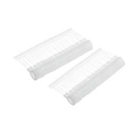 QUARKZMAN Ganci Standard per Etichette Rotondo Fermagli Plastica Regolari Barbe Standard per Pistola Etichettatrice Prezzo per Etichette Prezzo Abbigliamento 25mm/0.98" 500pz Trasparenti