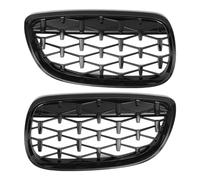 QUARKZMAN Griglia anteriore per cofano anteriore No.51137157277/51137157278 Griglia paraurti anteriore per BMW Serie 3 E92 2006-2009 Sinistra e destra 1 coppia nera