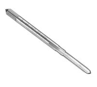 QUARKZMAN Hand Bottom Tap #3-48 UNC 2B Thread Bottoming Style Threading Taps High Speed Steel HSS6542 Straight Flutes Screw Tapping Tool