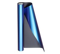 QUARKZMAN HTV Carta Termoadesiva 12" x 8.5ft Rotolo PU Blu Cielo Viola Charme Ferro da Stiro per Tutte Le Macchine da Taglio Facile da Tagliare E Rimuovere
