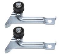 QUARKZMAN Kit di 2 Rulli per Tamburo Asciugatrice 8547174 - Kit di Sostituzione Puleggia Tendicinghia Asciugatrice Parte di Manutenzione e Riparazione