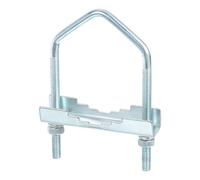 QUARKZMAN Kit di Staffe Montaggio per Antenna a Croce per Supporto a Morsetto a U per Antenna Esterna, M6x100x50mm