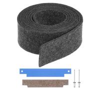 QUARKZMAN Kit Rulli Tamburo Asciugatrice 33001807 & Guarnizione Tamburo Asciugatrice 306508 con Kit Cuscinetto a Rullo di Sostituzione