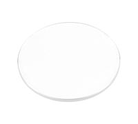 QUARKZMAN Lente in Vetro di Cristallo per Orologio 32mm Dia 1.5mm Spessore Piatto Rotondo Trasparente in Vetro di Zaffiro per Sostituzione Lenti Orologio per Riparazioni Orologiaio