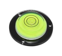 QUARKZMAN Livella a Bolla Rotonda 43x12mm Mini Livella Circolare Bullseye per Livellare Fotocamera Treppiede Telescopio Officina Cornice per Giradischi, Verde