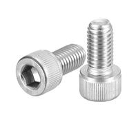 QUARKZMAN M10-1,5x20 Bulloni a Testa Esagonale 10pz Viti a Esagono Incassato in Acciaio Inossidabile 304 per Biciclette da Strada Bici Montagna Auto Moto