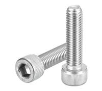 QUARKZMAN M10-1,5x40 Bulloni a Testa Esagonale 10pz Viti a Esagono Incassato in Acciaio Inossidabile 304 per Biciclette da Strada Bici Montagna Auto Moto