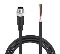 QUARKZMAN M12 5 Pin Connettore Maschio Diritto Ad Alta Resistenza, Cavo Elettrico Per Sensori IP67 Impermeabile 3.3ft.