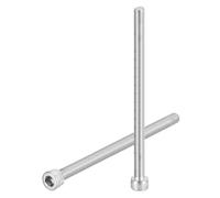 QUARKZMAN M6-1x130 Bulloni a Testa Esagonale 10pz Viti a Esagono Incassato in Acciaio Inossidabile 304 per Biciclette da Strada Bici Montagna Auto Moto