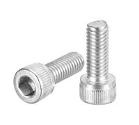 QUARKZMAN M6-1x16 Bulloni a Testa Esagonale 40pz Viti a Esagono Incassato in Acciaio Inossidabile 304 per Biciclette da Strada Bici Montagna Auto Moto