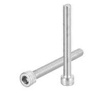 QUARKZMAN M6-1x55 Bulloni a Testa Esagonale 10pz Viti a Esagono Incassato in Acciaio Inossidabile 304 per Biciclette da Strada Bici Montagna Auto Moto