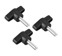 QUARKZMAN M6 x 20mm Filettatura Bloccaggio Maniglia Impugnatura x 3pz T-Forma Vite Pomello Mano Manopole Sostituzione