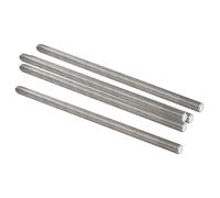 QUARKZMAN M8 x 200mm 1.25mm Passo Completamente Filettato Aste x 5pz 304 Acciaio inossidabile Maschio Filettato Asta Barra per Bulloni e Morsetti e Grucce e Bulloni a U,[Argento]
