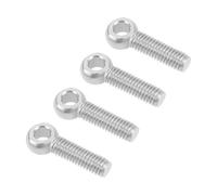 QUARKZMAN M8 x 30mm Macchine Spalla Altalena Sollevamento Occhio Bullone 4pz 304 Acciaio Inossidabile Metrico Filettatura Perno Albero Perno oring Bullone per Conduttura Cancello Valvole