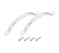 QUARKZMAN Maniglie per Porte in Acciaio Inossidabile, 2pz 120mm/4,72" Lunga Maniglia per Porta con Viti Maniglie Hardware per Cassetti Armadio