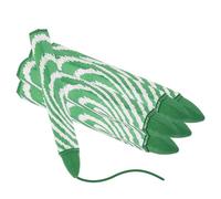 QUARKZMAN Matite Per Marcatura Legno, 6pz Verde Esagonale Cera Marcatori Gomma, 4" x 0.55" Esagonale Impermeabile Matite Disegno Marcatori Mobili Per Legno, Vetro, Cartoni, Tessuto