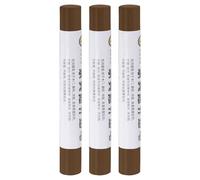 QUARKZMAN Matite Per Riparazione Mobili, 3Pz Bastoncini Di Cera Per Legno, Pennarelli Per Ritocco Mobili Per Graffi Buchi Tavoli Scrivanie Pavimenti In Legno Coperture, Quercia Marrone Retro