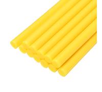 QUARKZMAN Mini Stick Colla a Caldo per Pistola Colla a Caldo 11mm x 200mm Giallo Chiaro 12pz