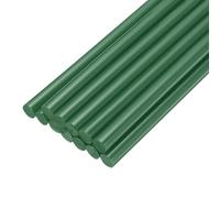 QUARKZMAN Mini Stick Colla a Caldo per Pistola Colla a Caldo 11mm x 200mm Verde Scuro 12pz