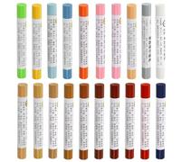 QUARKZMAN Mobili Ripara Cera Pastelli Kit 20pz - Legno Stucco Stick Ritocco Up Mobili Pennarelli - per Graffi Fori Tavoli Scrivanie Legno Pavimento Laminato Rivestimenti Colore Serie