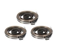 QUARKZMAN Molla per Pressa Trapano Molla Ritorno Mandrino Pressa Trapano Montaggio a Spirale Acciaio per Molle Finitura Nera Chimica Lunghezza Espansa 980 mm Diametro 45 x 7 x 0,7 mm 3pz
