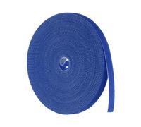 QUARKZMAN Nastro per Piante da Giardino 33ft 25/64" Legami per Piante da Giardino Riutilizzabili in Nylon Cinghia per Legare Piante per Giardinaggio Casa Ufficio, Blu