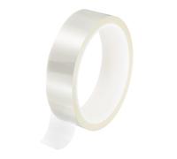 QUARKZMAN Nastro Termico Trasparente, 1 Rotolo 25mmx33m 108 Piedi Nastro Resistente al Calore ad Alta Temperatura per Sublimazione Pressa Vinile Termico Trasferimento Termico