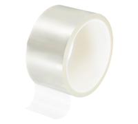 QUARKZMAN Nastro Termico Trasparente, 1 Rotolo 50mmx33m 108 Piedi Nastro Resistente al Calore ad Alta Temperatura per Sublimazione Pressa Vinile Termico Trasferimento Termico