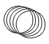 QUARKZMAN Nitrile Gomma O-Ring 80mm x 76mm x 2mm Guarnizioni di Tenuta Anelli Rubinetti Rotondo Guarnizione Rondella per Rubinetto Idraulica Riparazione Sigillatura Connessione, 5 Pezzi