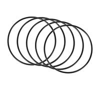 QUARKZMAN Nitrile Gomma O-Ring Rotondo 140mm x 132mm x 4mm, 5 Pz | Guarnizioni di Tenuta, Anelli Rubinetti, Guarnizione Rondella per Rubinetto Idraulica Riparazione Sigillatura Connessione