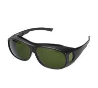 QUARKZMAN Occhiali di Sicurezza per Saldatura IR Tonalità 5 Verde PPE Occhiali Protettivi Luce-Proof Lenti Avvolgenti Leggeri Protezione per Saldatura