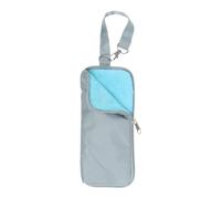QUARKZMAN Ombrelli Borse Borsa Ombrello Bagnato 3,9" x 8,7" Borsa Porta Ombrelli Pieghevole Copertura Impermeabile Ombrelli Bagnati Viaggio per Casa Aperto, Blu