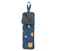 QUARKZMAN Ombrelli Borse Borsa Ombrello Bagnato 3,9" x 9,8" Borsa Porta Ombrelli Pieghevole Copertura Impermeabile Ombrelli Bagnati Viaggio per Casa Aperto, Blu Carino