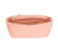 QUARKZMAN Organizzatore Per Borse Insert, Piccolo Organizzatore Per Borse In Feltro Mini Borsa Per Archivio E Rifinitura Interna Con Cerniera Per Chic Zaino Borsa A Tracolla, Rosa