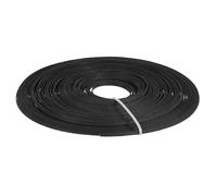 QUARKZMAN Ossa per Cucire, 1Pz 50 Yards 3mm - Stecche per Corsetti a Bassa Densità in Poliestere da Cucire per Abito da Sposa, Abito da Sposa (Nero)