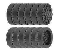QUARKZMAN Pad Antivibrazione per Lavatrice, 12pz Tappetini di Supporto in Silicone Non-Scivoloso con 19 Ventose Forti per Fermare Lavatrice e Asciugatrice Movimento (Nero, 2,5" Dia)